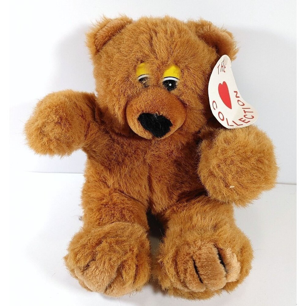 The Collection Teddy Bear Plush Vintage 80s Bear Stuffed Animal Korea